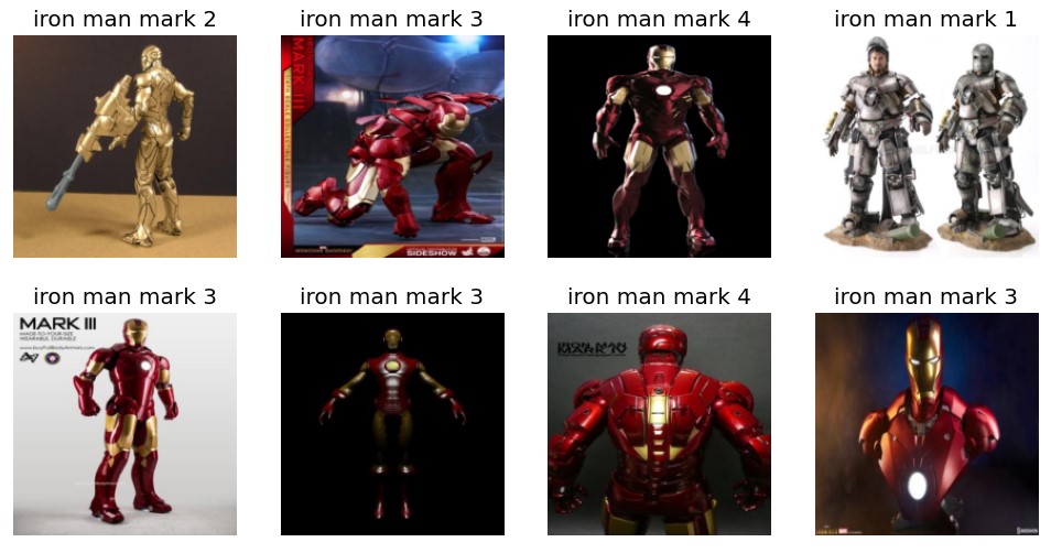 sample of training images