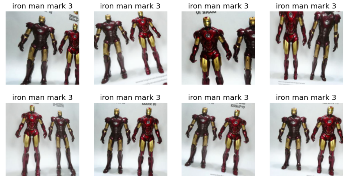 sample of augmented data